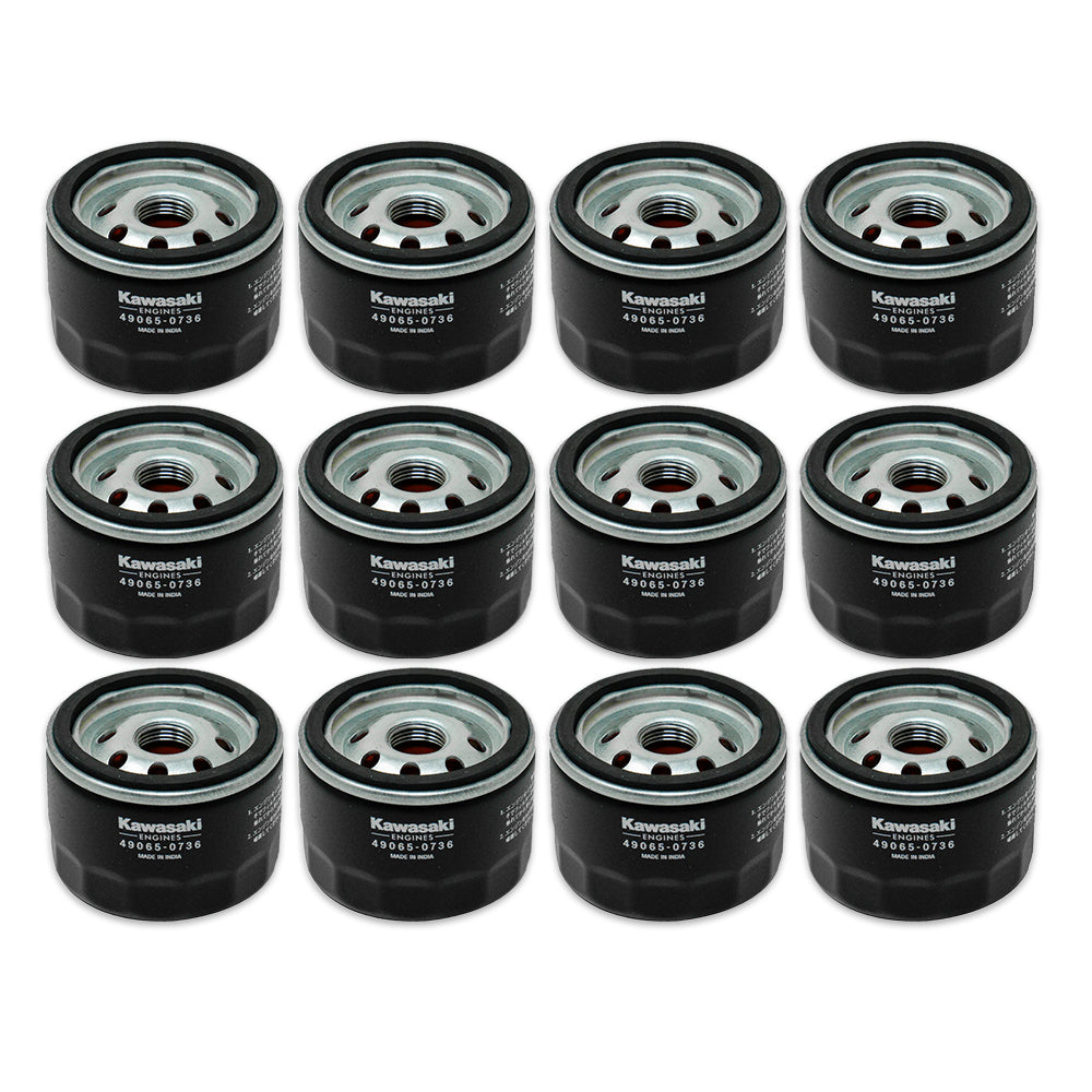 Kawasaki 49065-0736 Oil Filter (Replaces 49065-7007 and 49065-0721) -