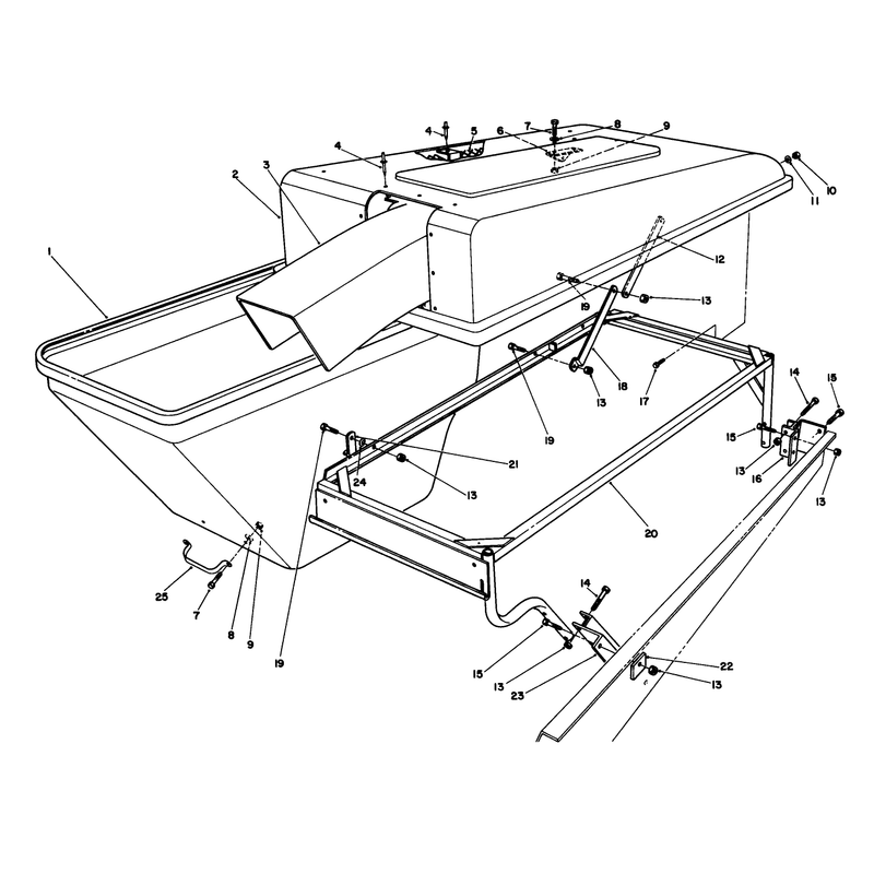Grass Collection System Model No 30751 Optional Continued