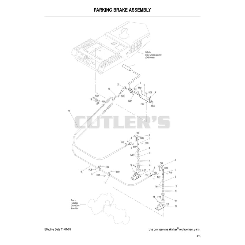 Parking Brake Assembly