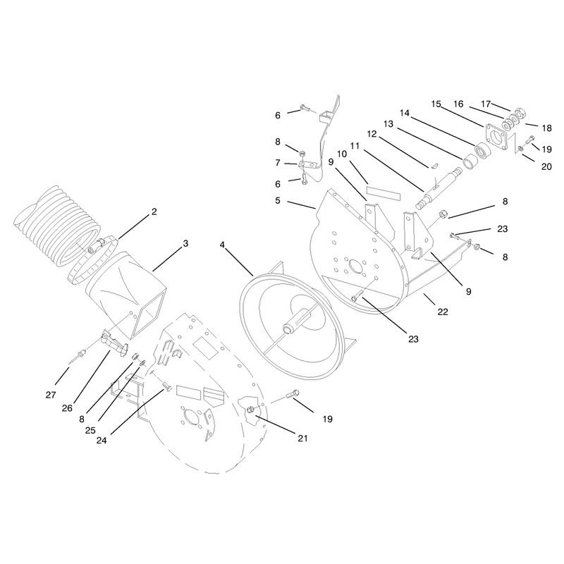 Blower Housing Assembly