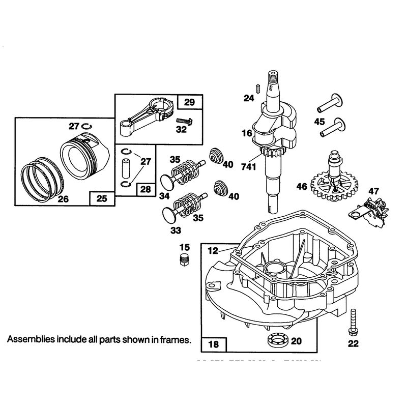Engine Briggs and Stratton Model 122702-3188-01