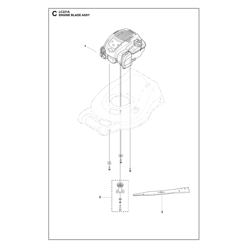ENGINE AND CUTTING EQUIPMENT