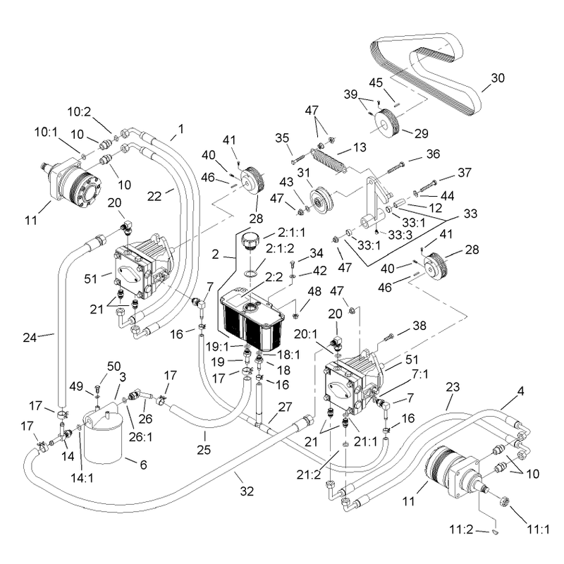Hydraulic System Assembly