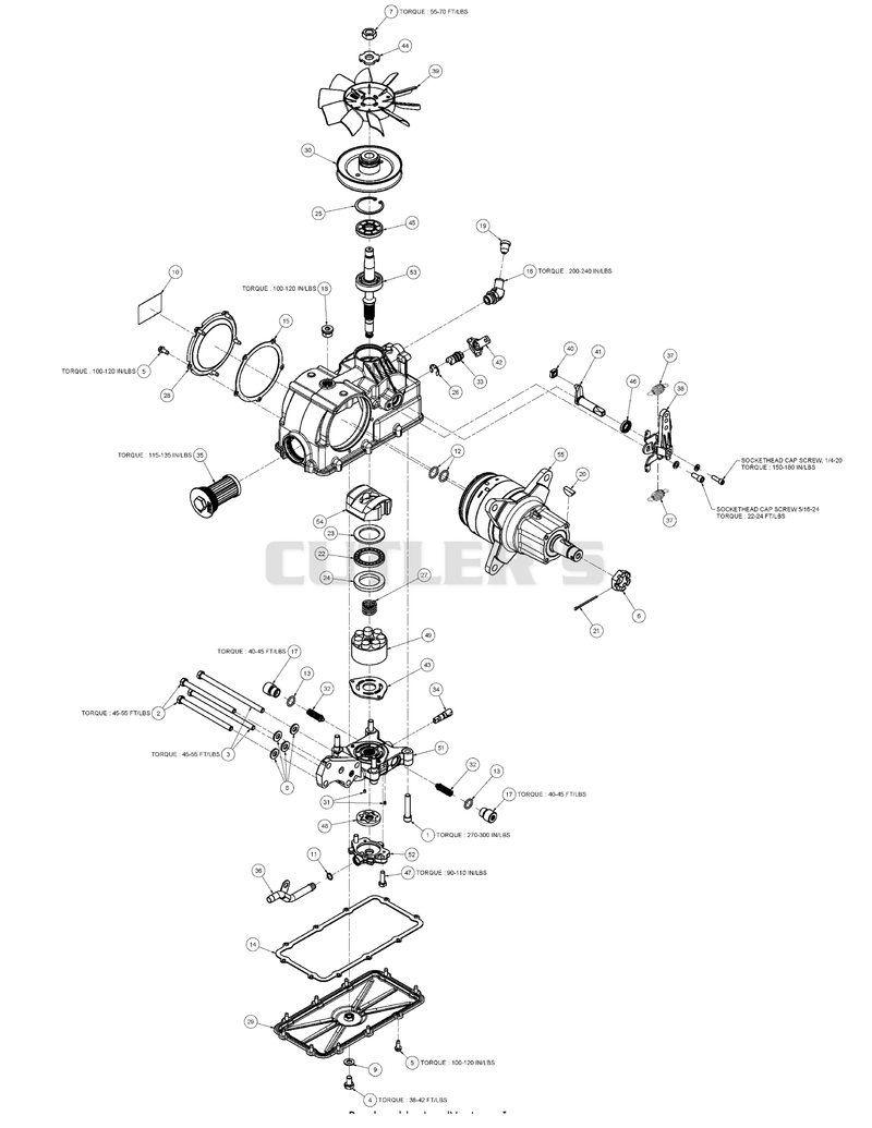 30287500 Parker HTG 16/310 - Right Side
