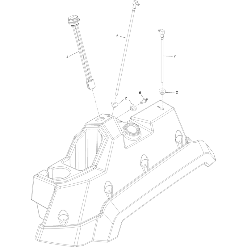LH Fuel Tank Assembly 126-8652