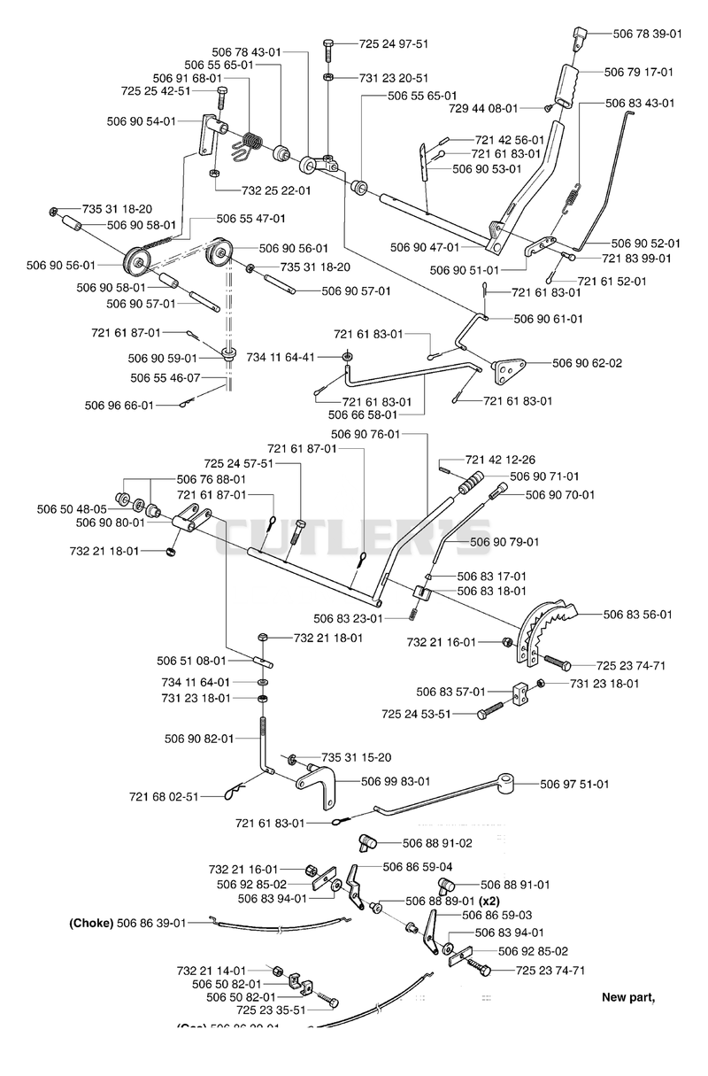 Levers/Cable/Links
