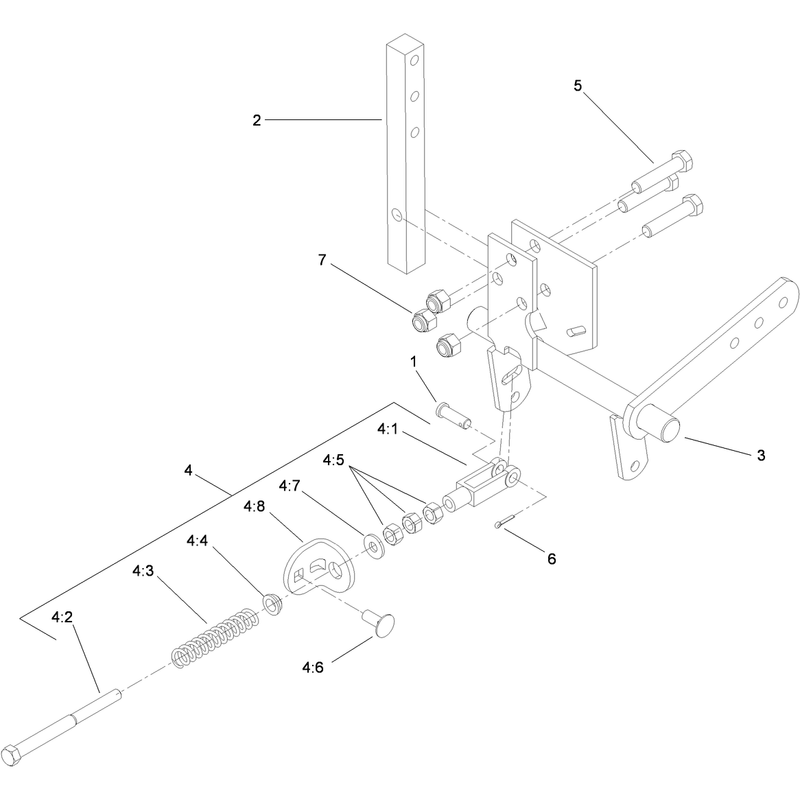 RH Motion Control Assembly No 109-3907