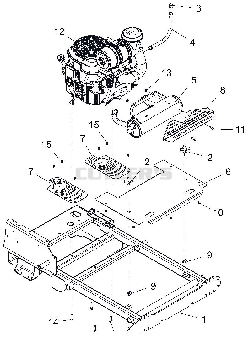 Engine And Frame