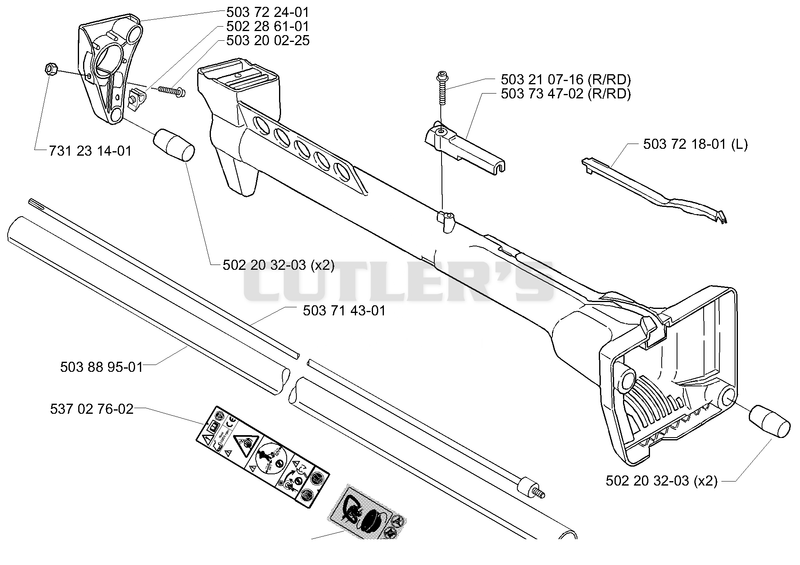 232/240 Shaft/Tube/Housing
