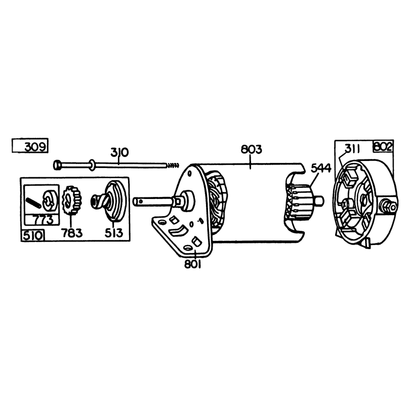 Briggs & Stratton Model 191707-5641-01 (model 57380)
