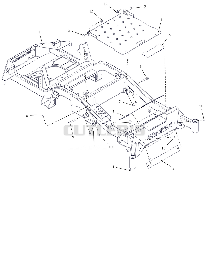 Frame - 44", 48", And 52"
