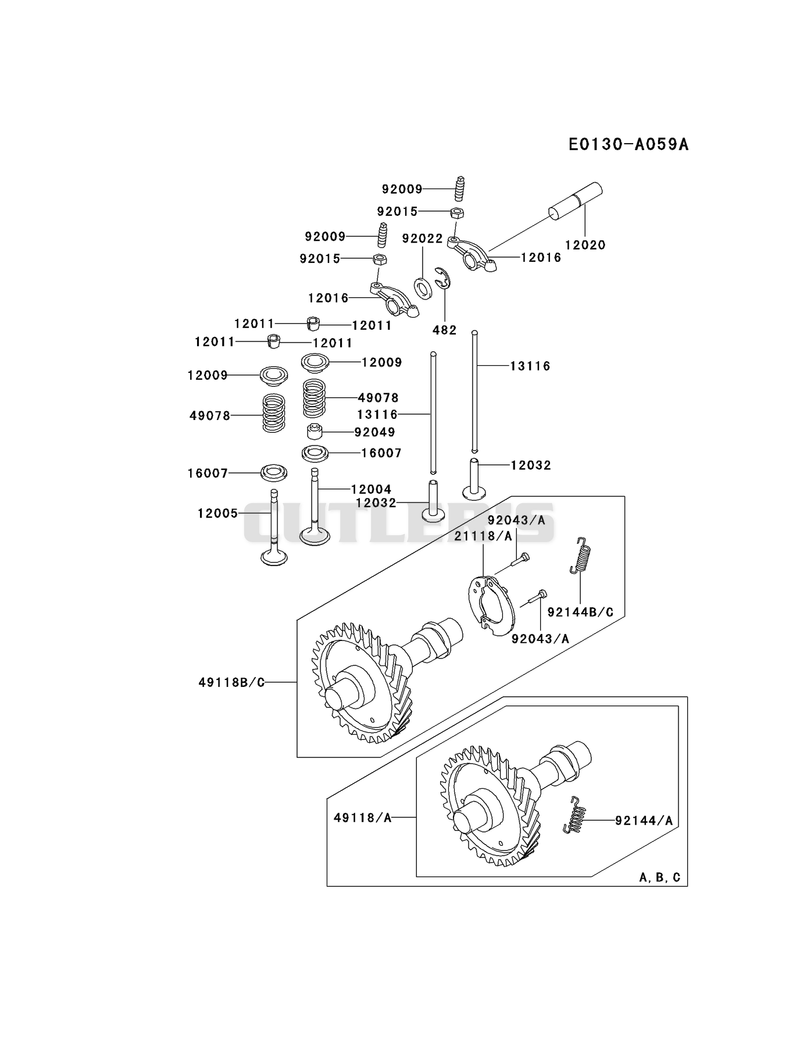 VALVE/CAMSHAFT