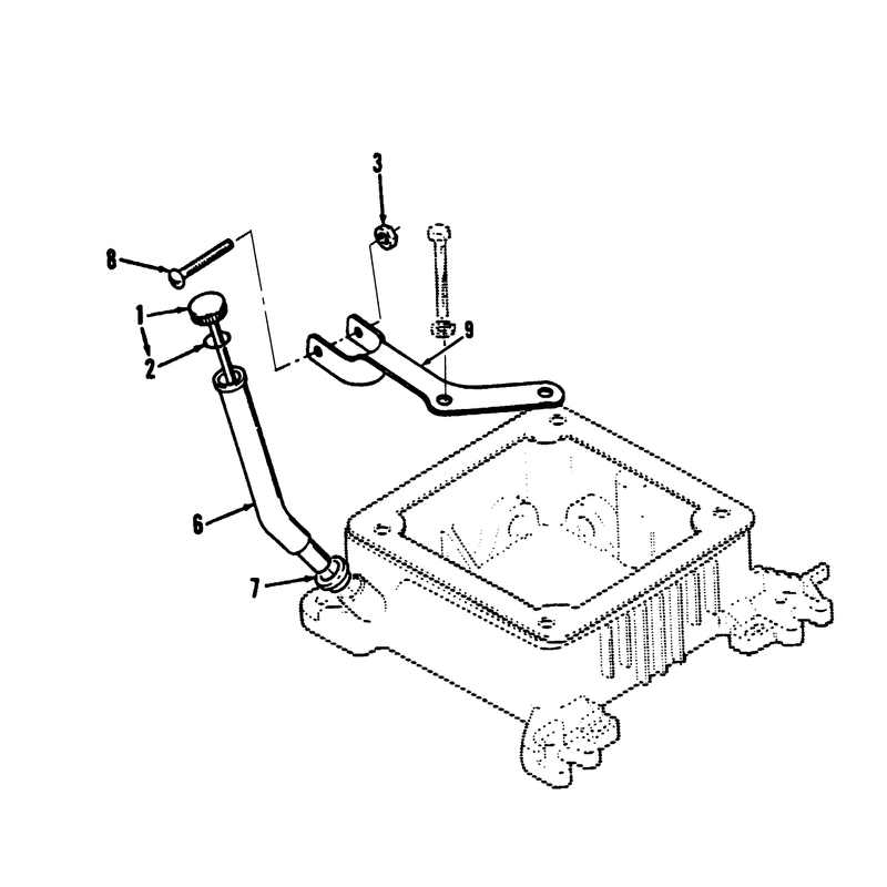 Oil Fill Tube and Bracket