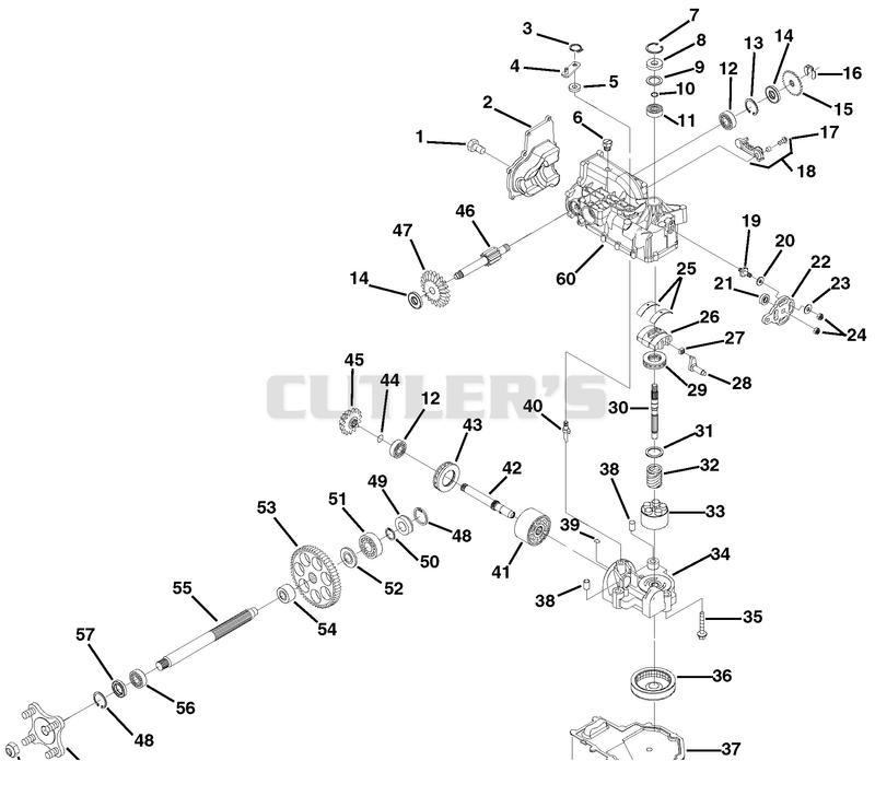 Hydrostatic Transaxle - Right