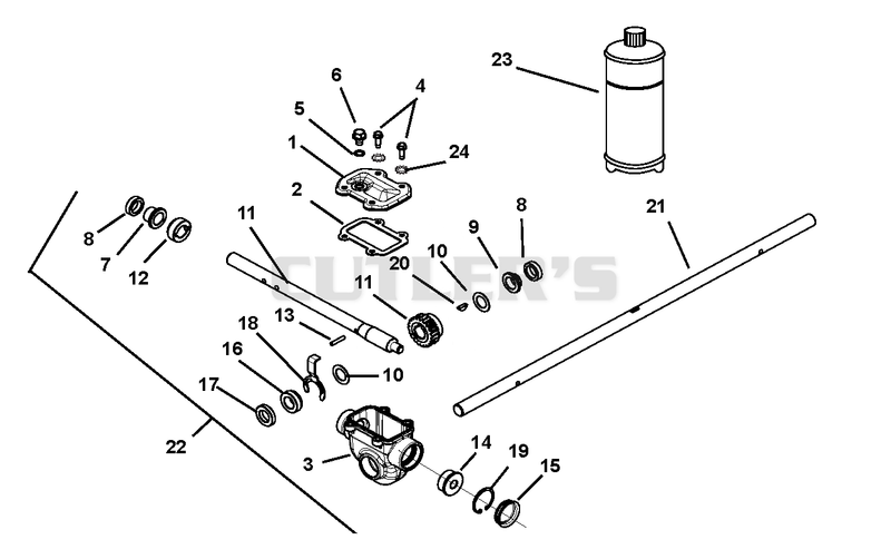 Gear Case And Impeller