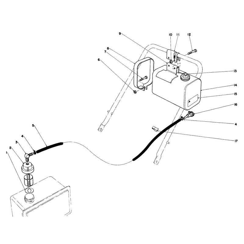 Remote Fuel Tank Kit No 28-5590 Optional