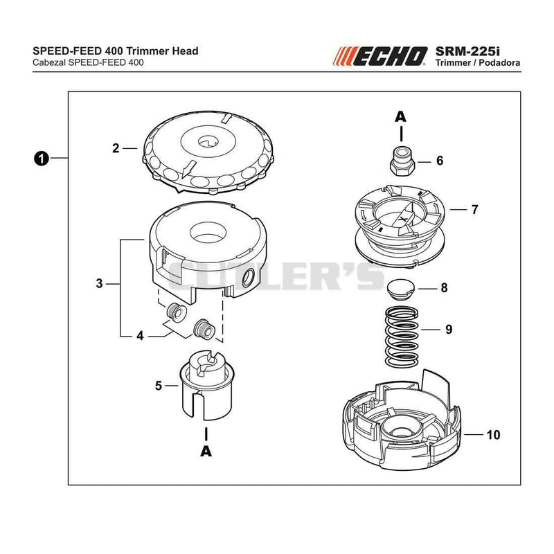 SPEED-FEED 400 Trimmer Head