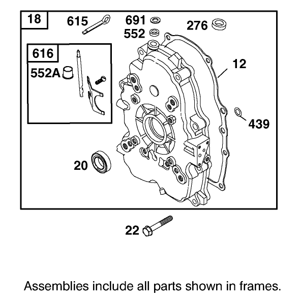 Crankcase Assembly
