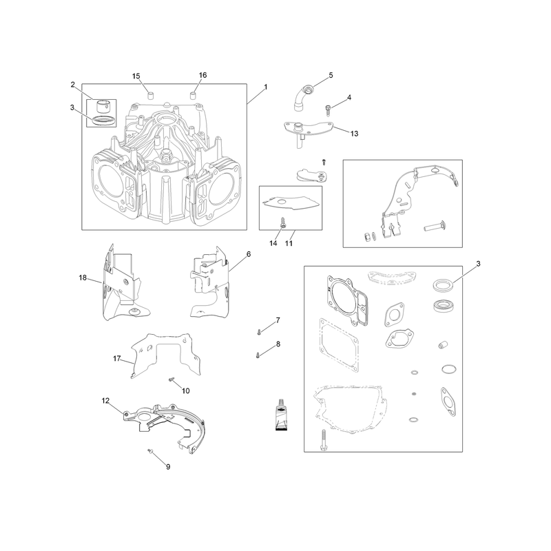 Cylinder Block Assembly