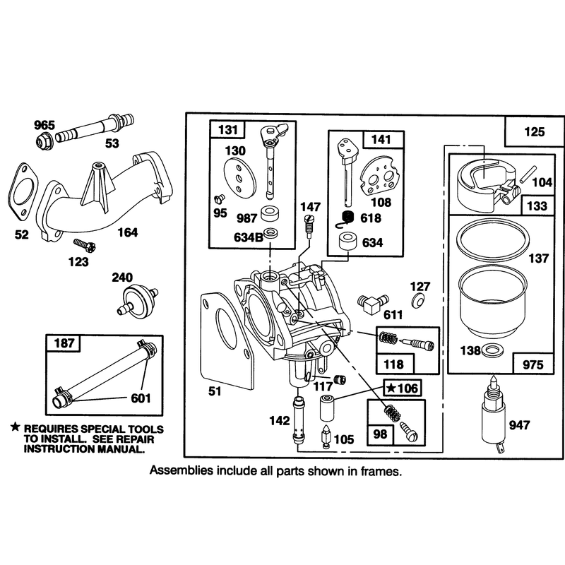 Engine Briggs and Stratton Model 28q777-0168-01