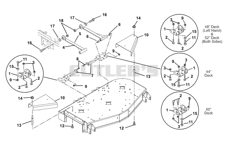 Mounting Arms And Belt Guards