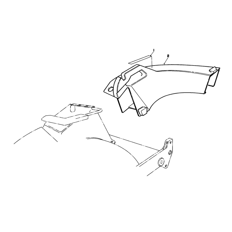 Side Discharge Chute Model No 59110 Optional