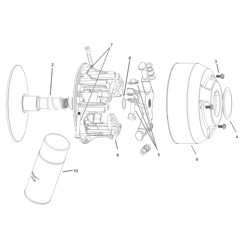 Drive Clutch Assembly No 99-7939