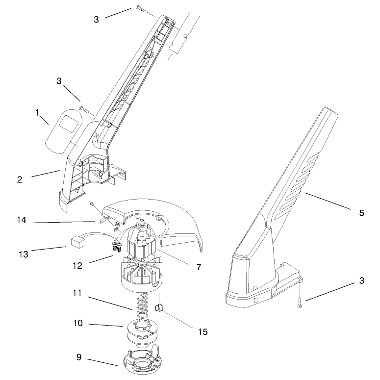 Motor and Housing Assembly