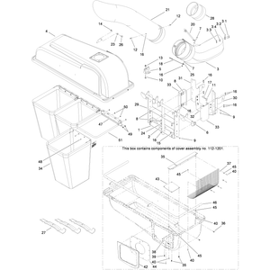 54 Inch Triple Bagger Assembly