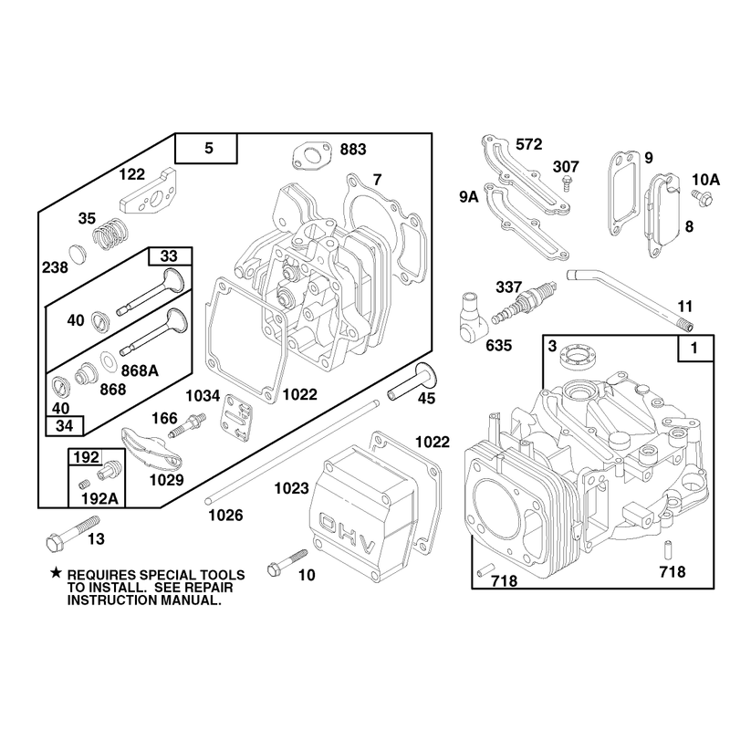 Engine GTS 150 Model No 20466 Only