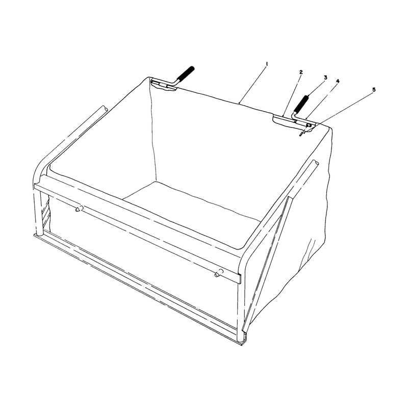 Leaf Bag Model 59123 (for Use On Twin Bagger Grass Catcher Model No. 59122 Only) (optional)
