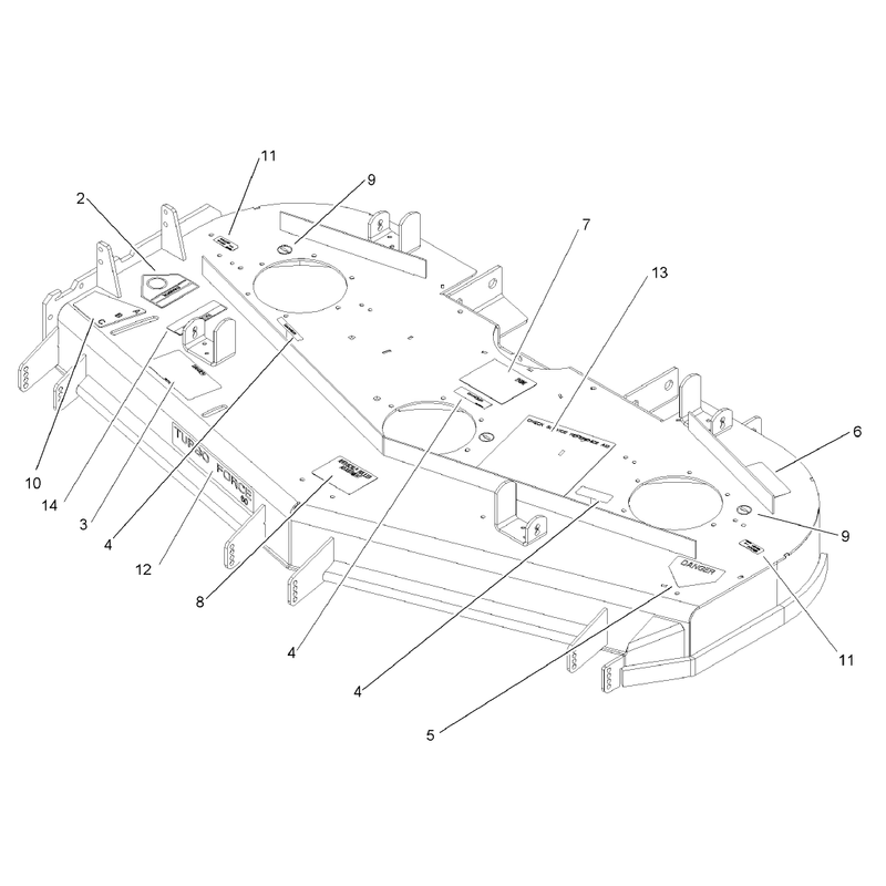 Deck Assembly No 107-1624