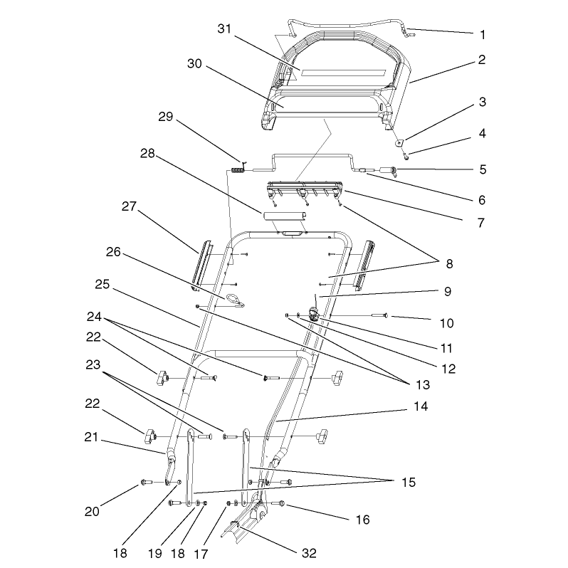 Handle Assembly and Controls