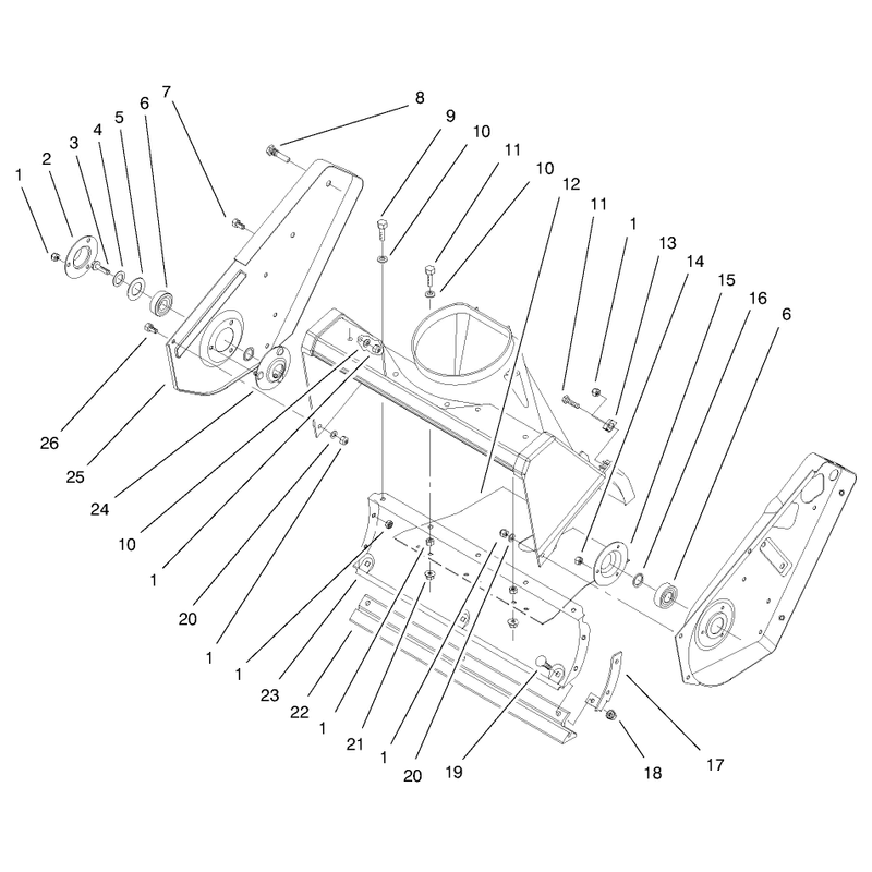 Side Plate & Scraper Assembly