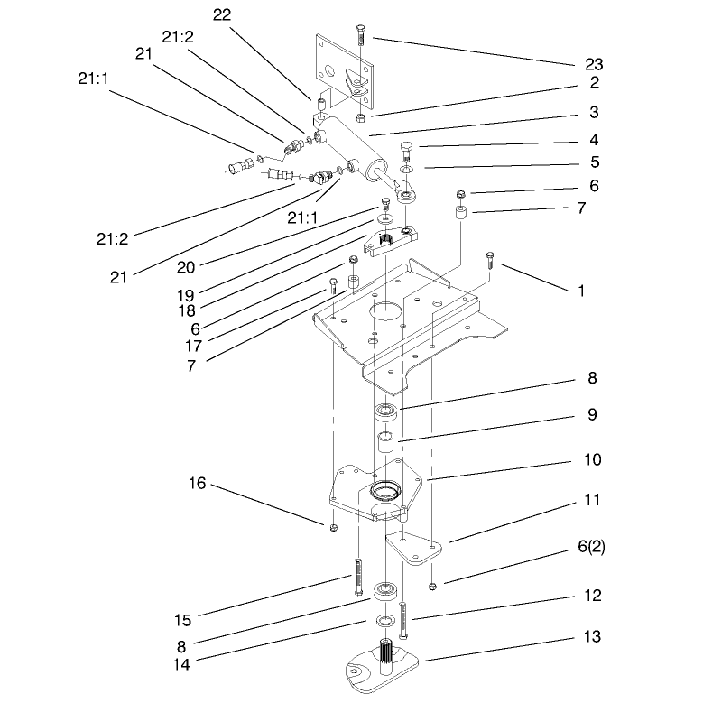 Lower Power Steering Assembly