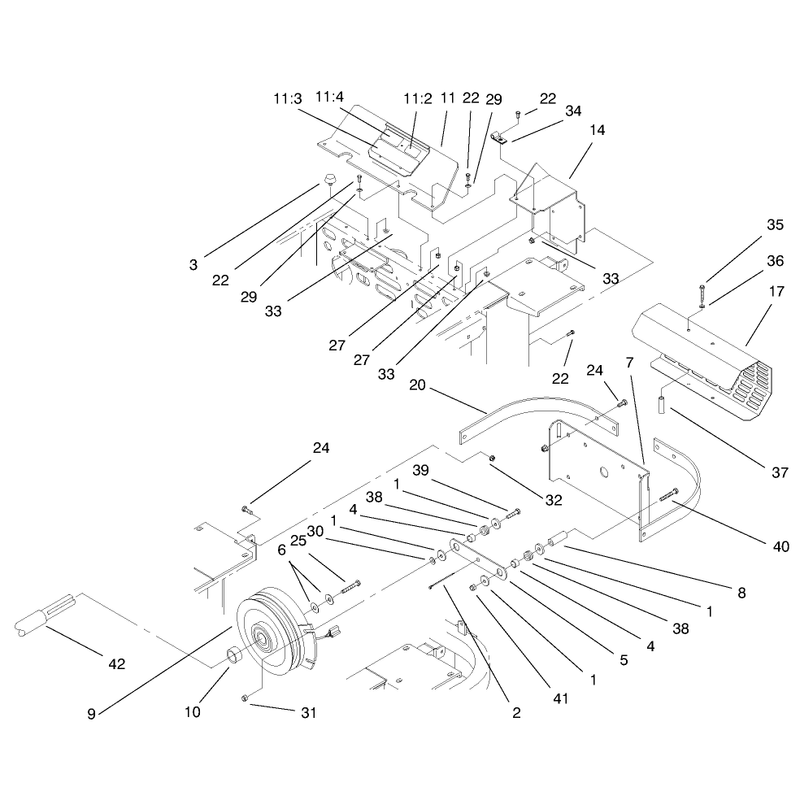 Shields and Clutch Assembly
