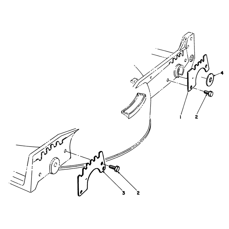 Wear Plate Kit No 49-4080 Optional
