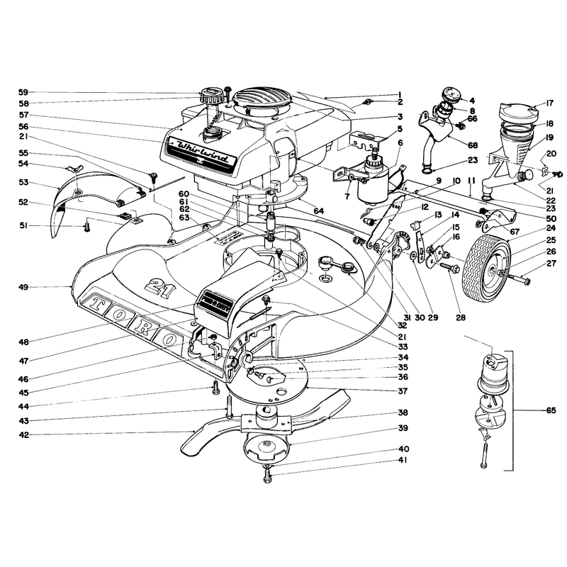 21in Whirlwind Sp Key Lectric