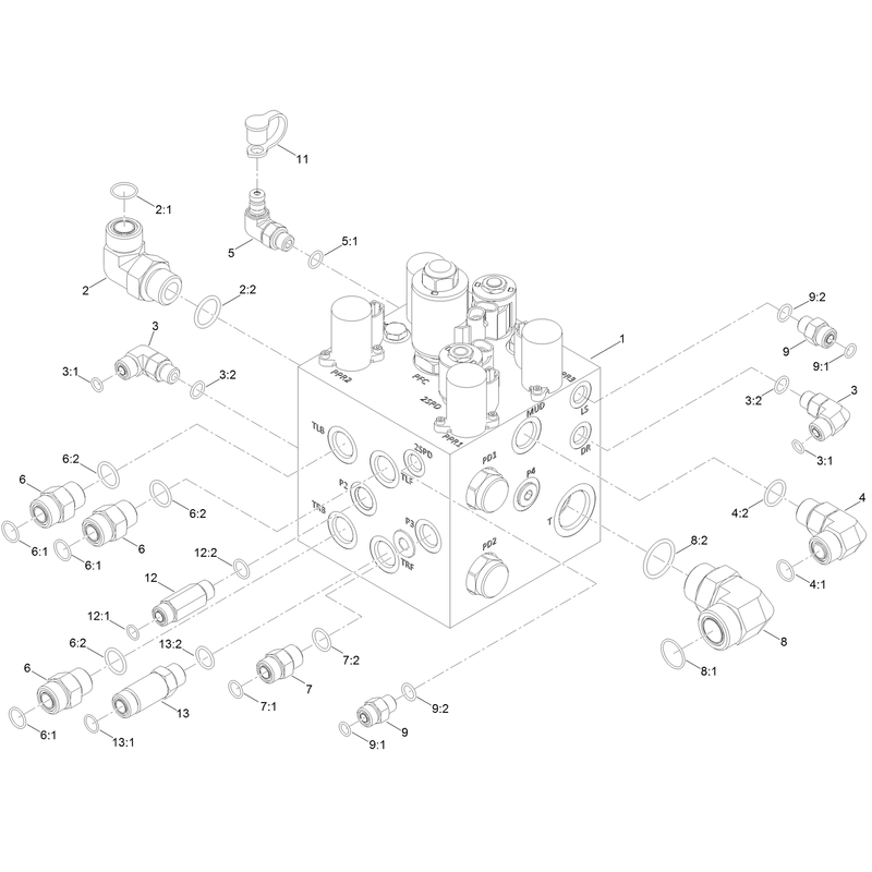 Traction Manifold Assembly