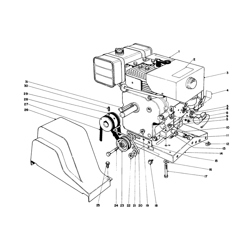 Engine Assembly (model 38150)