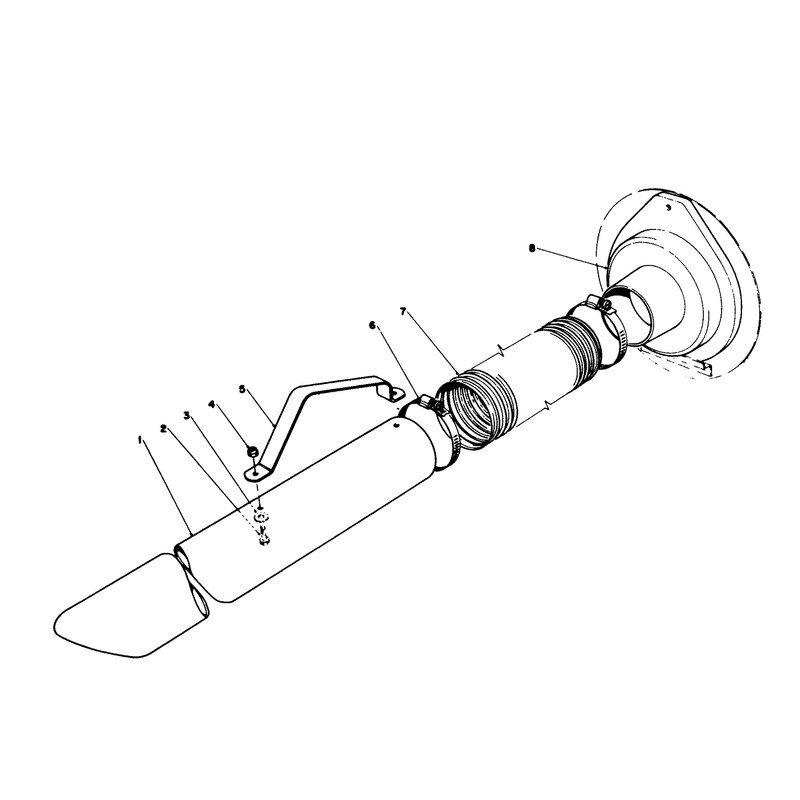 Vacuum Hose Kit Model 59085 Optional