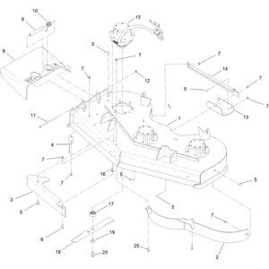 52 Inch Deck Assembly