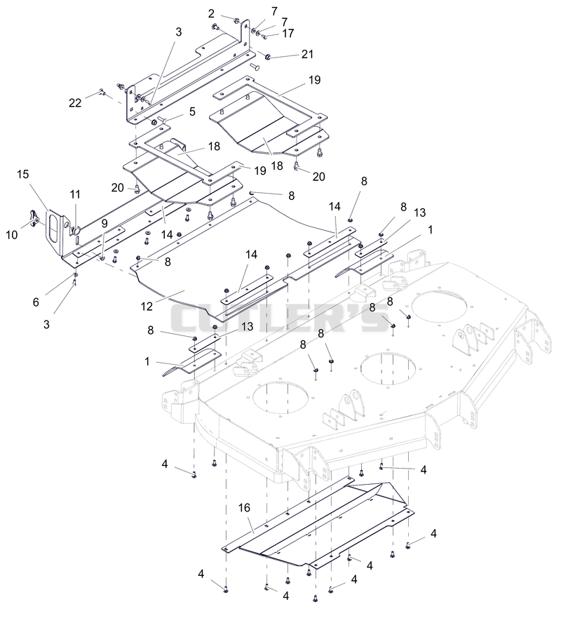 Discharge Chute - 48" - RD