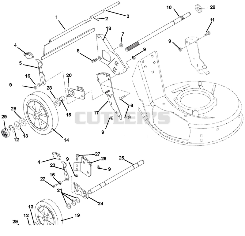Wheels And Adjusters