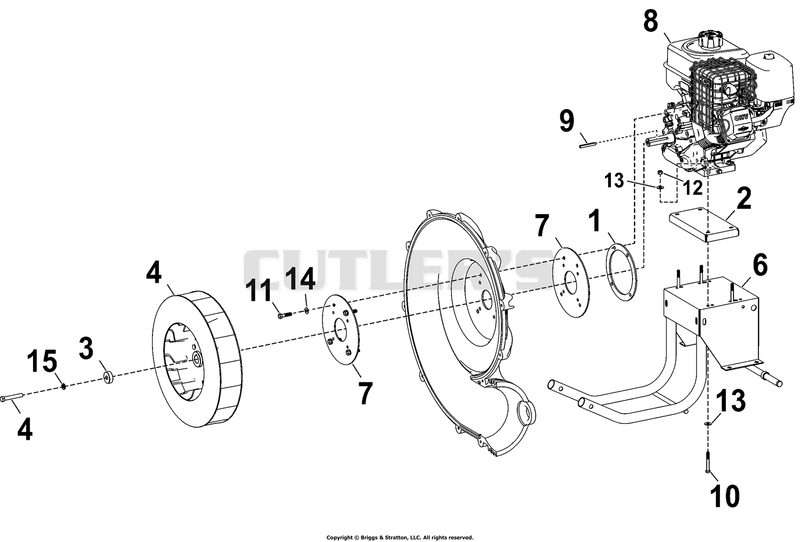 Engine & Impeller Assembly