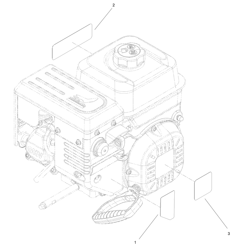 Engine Decal Assembly