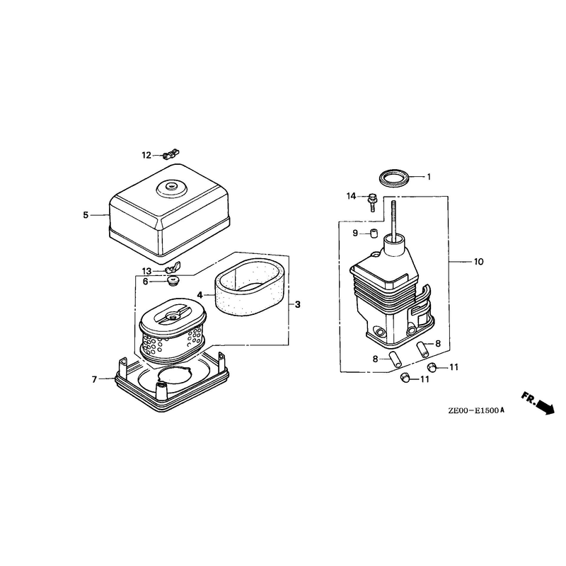AIR CLEANER (DUAL)