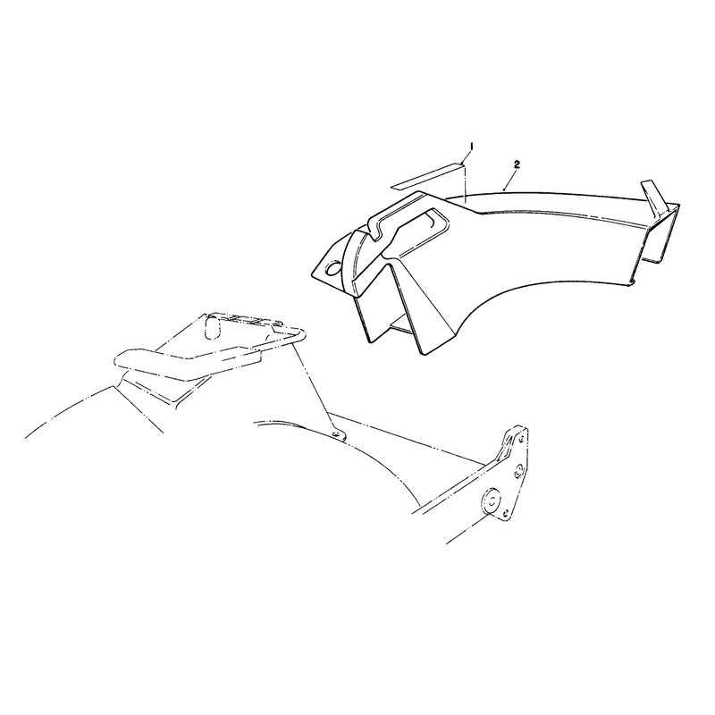 Side Discharge Chute Model No 59168 Optional