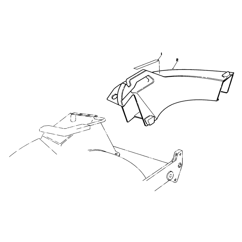 Side Discharge Chute Model No 59168 Optional