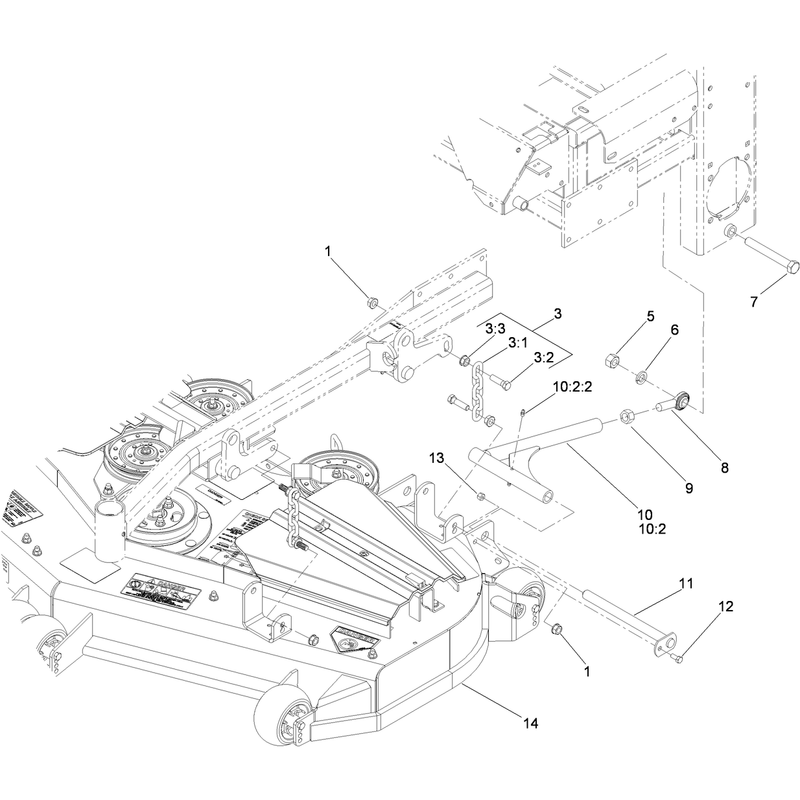 Deck Connection Assembly